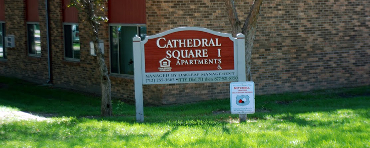 Cathedral Square Sign