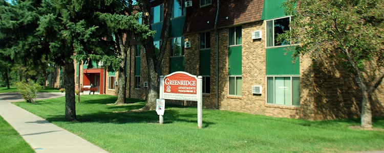 Greenridge Sign Mitchell Apartments